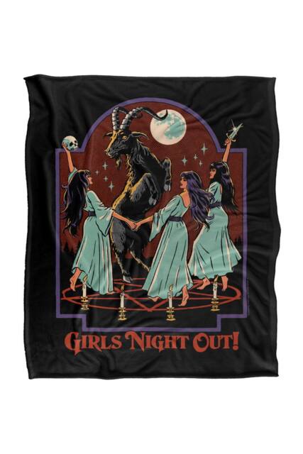Steven Rhodes Girl'S Night Out Silky Touch Super Soft Throw Blanket - Size: Large - image 1