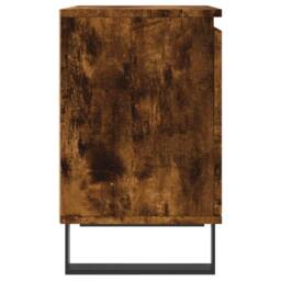 Berkfield Home Bedside Cabinets 2 pcs Smoked Oak 40x30x50 cm Engineered Wood in Brown - Size: 40 x 30 x 50 cm - thumbnail 7
