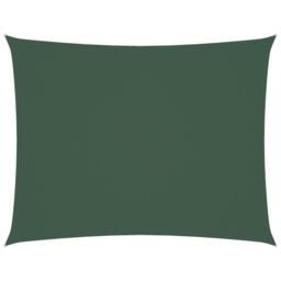 Berkfield Home Sunshade Sail Oxford Fabric Rectangular 2.5x4 m Dark Green