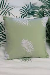 Martex Fern Cushion Cover Pair in Green - Size: 40 cm x 40 cm - thumbnail 3