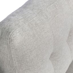 Home Garden Direct Pisa Small Corner Sofa with Reversible Chaise - Soft Woven Fabric Oatmeal in Beige - Size: 3 Seater - thumbnail 9