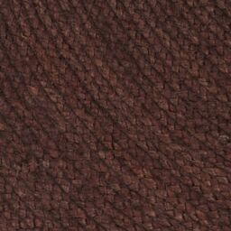 Berkfield Home Handmade Rug Jute Round 90 cm Brown - Size: 100 cm diameter - thumbnail 4