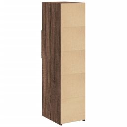 Berkfield Home Highboard Brown Oak 30x42.5x124 cm Engineered Wood - thumbnail 6