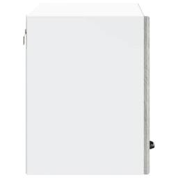 Berkfield Home Kitchen Wall Cabinet Lucca Grey Sonoma Engineered Wood - thumbnail 6