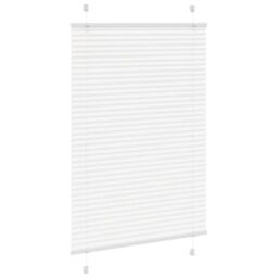 Berkfield Home Pleated Blind White 85x100 cm Fabric Width 84.4 cm Polyester - thumbnail 3