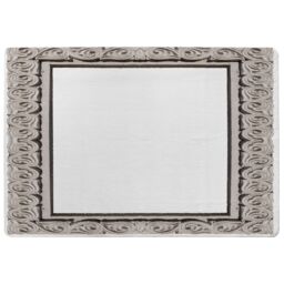 Benjamin Tate Design Concrete Frame Rug in Natural - Size: Large
