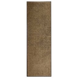 Berkfield Home Doormat Washable Brown 60x180 cm - thumbnail 1