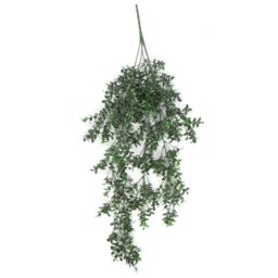 Leaf Artificial Hanging Trailing Plant UV Fire Resistant Small Plant 78cm in Green - thumbnail 1