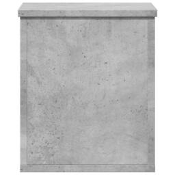 Berkfield Home Storage Box Concrete Grey 30x35x35 cm Engineered Wood - Size: 30 x 35 x 35 cm - thumbnail 4