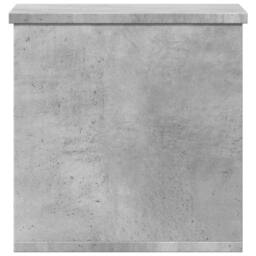 Berkfield Home Storage Box Concrete Grey 30x35x35 cm Engineered Wood - Size: 30 x 35 x 35 cm - thumbnail 5