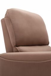 More4Homes Clifton Electric Fabric Single Motor Rise Recliner Lift Mobility Chair in Beige - thumbnail 5
