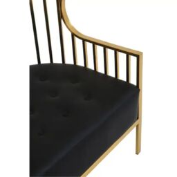 Orsina Eliza Two Seat Dome Cage Sofa in Gold - thumbnail 8