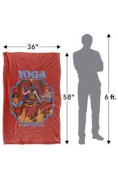 Steven Rhodes Yoga For Beginners Silky Touch Super Soft Throw Blanket - Size: Large - thumbnail 3