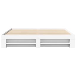 Berkfield Home Bed Frame without Mattress White 180x200 cm Super King Engineered Wood - thumbnail 5