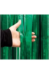 Netagon Metallic Tinsel Curtain 2.5M x 1M Green - thumbnail 5