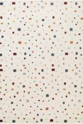 THE RUGS Adventures Kids Rug Funny Squares Cream Multicolour Kids Bedroom Rug - Size: 200 cm x 290 cm - thumbnail 1