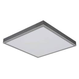 Netlighting Doro 45cm Flush Ceiling Light Silver Colored LED 3000K - thumbnail 2