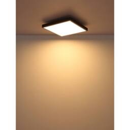 Netlighting Doro 45cm Flush Ceiling Light Silver Colored LED 3000K - thumbnail 5