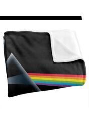 Pink Floyd Dark Side The Moon Silky Touch Super Soft Throw Blanket 152 X 127 cm in White - thumbnail 3