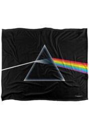 Pink Floyd Dark Side The Moon Silky Touch Super Soft Throw Blanket 152 X 127 cm in White - thumbnail 1