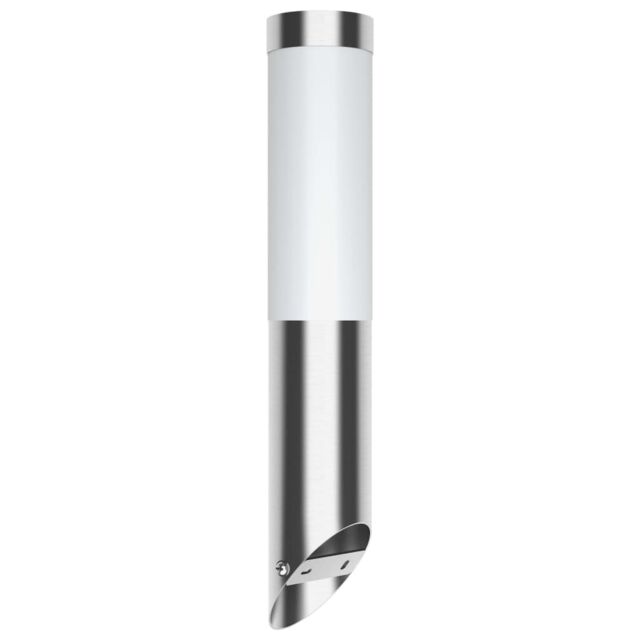 Berkfield Home Wall Lamp Waterproof Stainless Steel 60 W in Silver