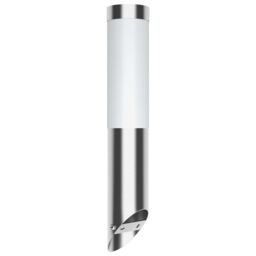 Berkfield Home Wall Lamp Waterproof Stainless Steel 60 W in Silver - thumbnail 1