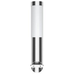 Berkfield Home Wall Lamp Waterproof Stainless Steel 60 W in Silver - thumbnail 4