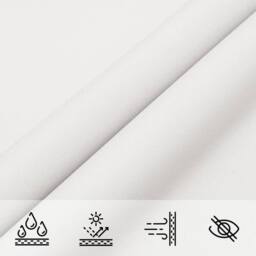 Berkfield Home Sunshade Sail Oxford Fabric Square 6x6 m White - thumbnail 6