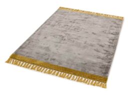 The Rug Shop UK Silver Handmade Kilim Easy to clean Plain Area Rug - Size: 200 cm x 290 cm - thumbnail 6