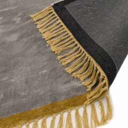 The Rug Shop UK Silver Handmade Kilim Easy to clean Plain Area Rug - Size: 200 cm x 290 cm - thumbnail 3