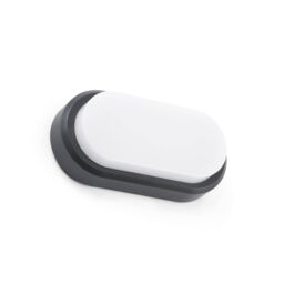 Netlighting Fred LED Outdoor Wall Light White Dark Grey IP65 - thumbnail 1