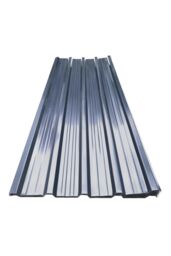 H&O Direct Set of 12 Steel Corrugated Panels in Grey - thumbnail 2