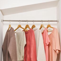 mysmartbuy Telescopic Easy-Fix Clothes or Curtain Rail - No Tools Stainless Steel Rod for Alcoves, Wardrobes, Windows - Extends from 69-130cm