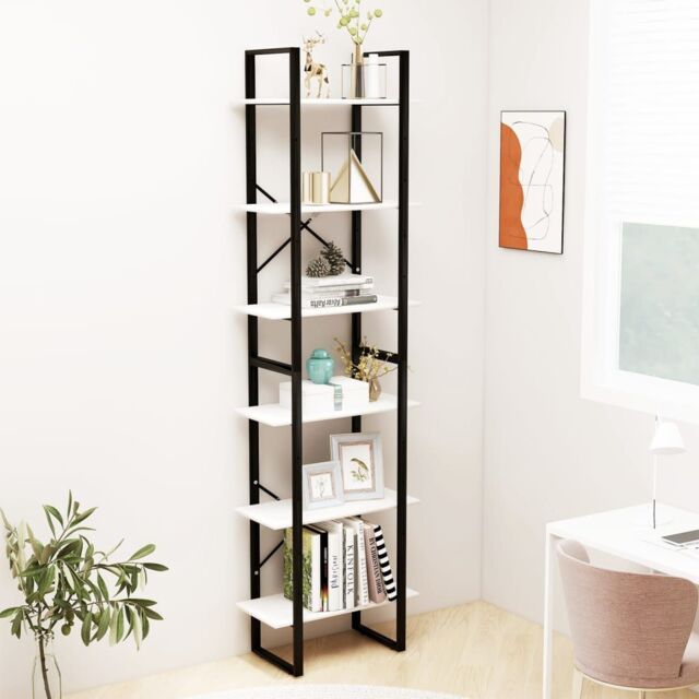 Berkfield Home Storage Shelf White 60x30x210 cm Solid Wood Pine - Size: 60 x 30 x 210 cm - image 1
