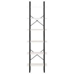 Berkfield Home Storage Shelf White 60x30x210 cm Solid Wood Pine - Size: 60 x 30 x 210 cm - thumbnail 6