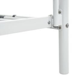 Berkfield Home Bunk Bed Frame White Metal 140x200 cm/90x200 cm - thumbnail 7