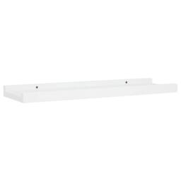 Berkfield Home Picture Frame Ledge Shelves 2 pcs White 40x9x3 cm MDF - Size: 40 x 9 x 3 cm - thumbnail 1