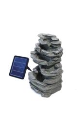 Garden Sanctuary Creative Rockery Decoration Outdoor Water Fountain in Natural - thumbnail 5