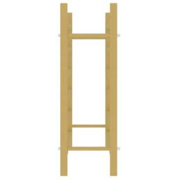 Berkfield Home Modern Wine Rack for 36 Bottles Gold Metal - thumbnail 5