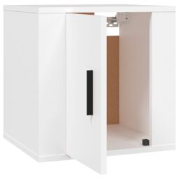 Berkfield Home Wall Mounted TV Cabinets 2 pcs White 40x34.5x40 cm - thumbnail 7