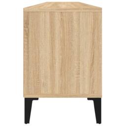 Berkfield Home TV Cabinet Sonoma Oak 150x30x44.5 cm Engineered Wood in Brown - thumbnail 8