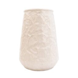 Madison & Mayfair Graceful Small White Conical Vase for Floral Delights - thumbnail 3