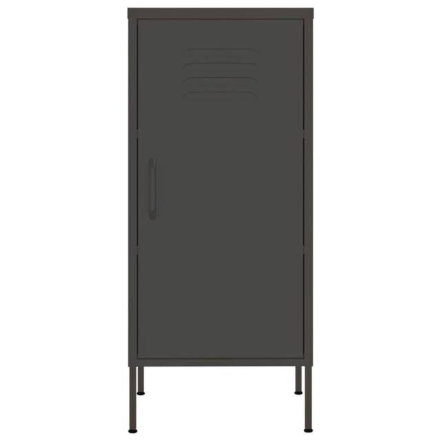 Berkfield Home Storage Cabinet Anthracite 42.5x35x101.5 cm Steel in Dark Grey - image 1