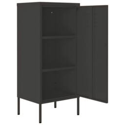 Berkfield Home Storage Cabinet Anthracite 42.5x35x101.5 cm Steel in Dark Grey - thumbnail 6