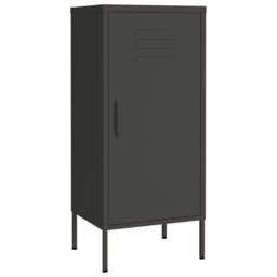 Berkfield Home Storage Cabinet Anthracite 42.5x35x101.5 cm Steel in Dark Grey - thumbnail 3