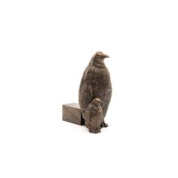 Jardinopia Emperor Penguin Plant Pot Feet - Set of 3 - L9.3 x W6 x H11.2 cm in Bronze - thumbnail 2