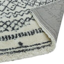 The Rug Shop UK Cream Geometric Polypropylene Luxurious Easy To Clean Rug - Size: 200 cm x 290 cm - thumbnail 3