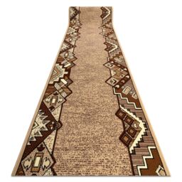 RugsX Bcf Baryton Runner in Beige - Size: 140 cm x 350 cm - thumbnail 1