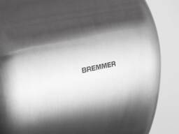 Bremmer Generic Turbo Hand Dryer in Brushed Steel in Silver - thumbnail 4