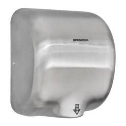 Bremmer Generic Turbo Hand Dryer in Brushed Steel in Silver - thumbnail 2